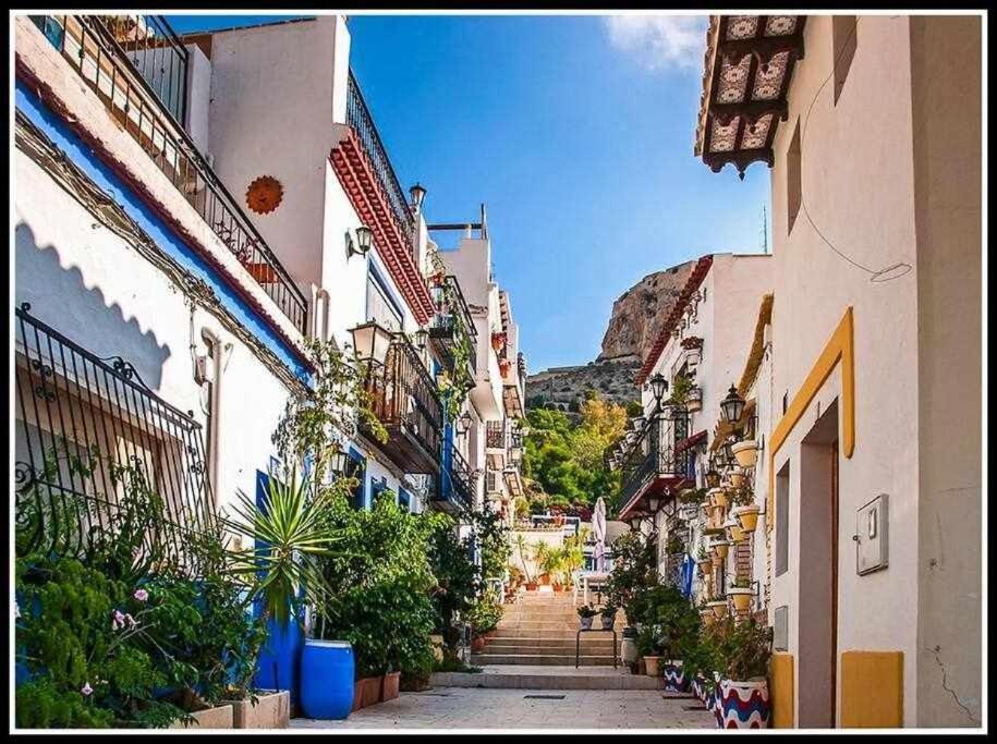 Flamenco, Apartamento Exclusivo De Dos Habitaciones En El Pleno Del Casco Antiguo, Alicante, Playa, Centro Historico, Rambla Bagian luar foto
