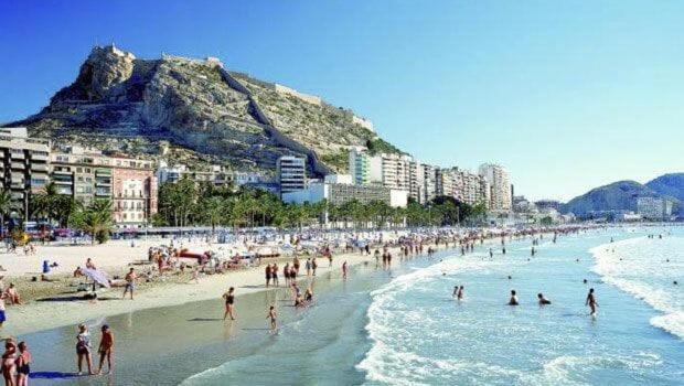 Flamenco, Apartamento Exclusivo De Dos Habitaciones En El Pleno Del Casco Antiguo, Alicante, Playa, Centro Historico, Rambla Bagian luar foto